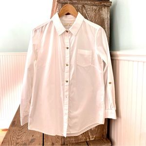 Isabella Sinclair White Button Down Shirt Women’s Size S
